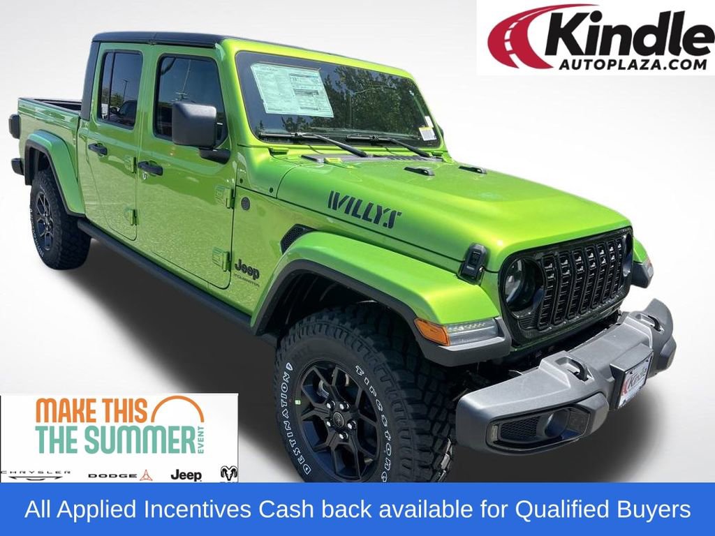 New 2025 Jeep Gladiator Mojave AWD/4WD 360° Tour