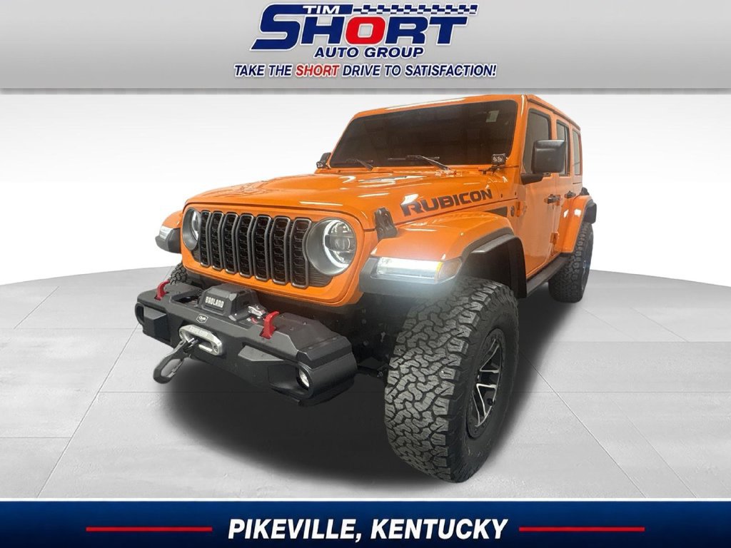 Used 2025 Jeep Wrangler Unlimited Rubicon w/ XTREMEE 35" Tire Package AWD/4WD 360° Tour