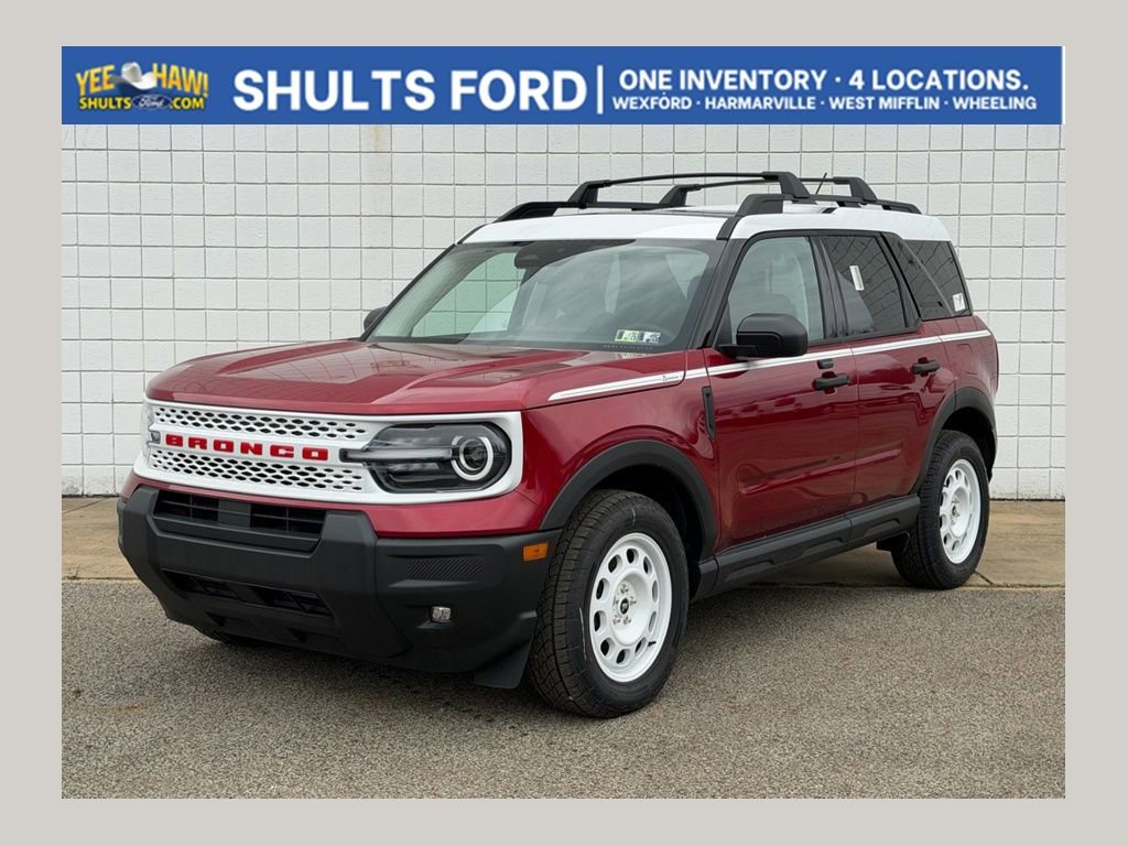 New 2025 Ford Bronco Sport Heritage w/ Convenience Package AWD/4WD video 1