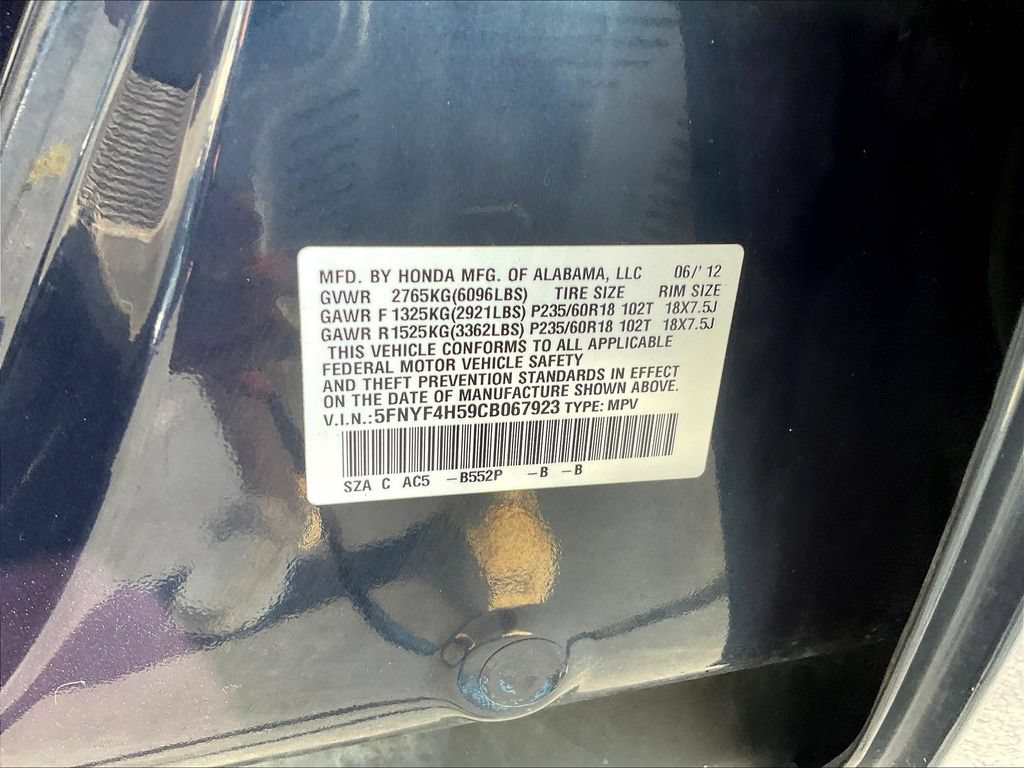 Used 2012 Honda Pilot EX-L image 19