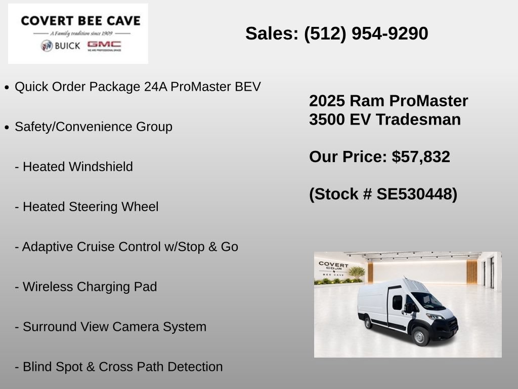 New 2025 RAM ProMaster 3500 FWD image 7