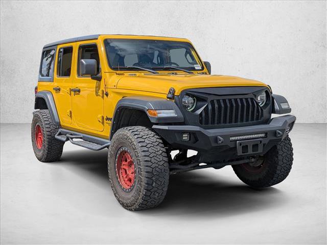 Used 2021 Jeep Wrangler Unlimited Sport AWD/4WD image 3