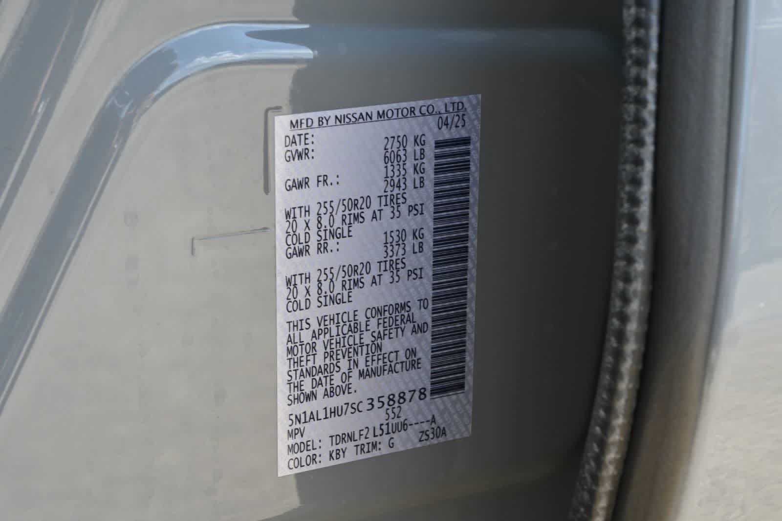 Certified 2025 INFINITI QX60 Autograph w/ Cargo Package AWD/4WD image 26