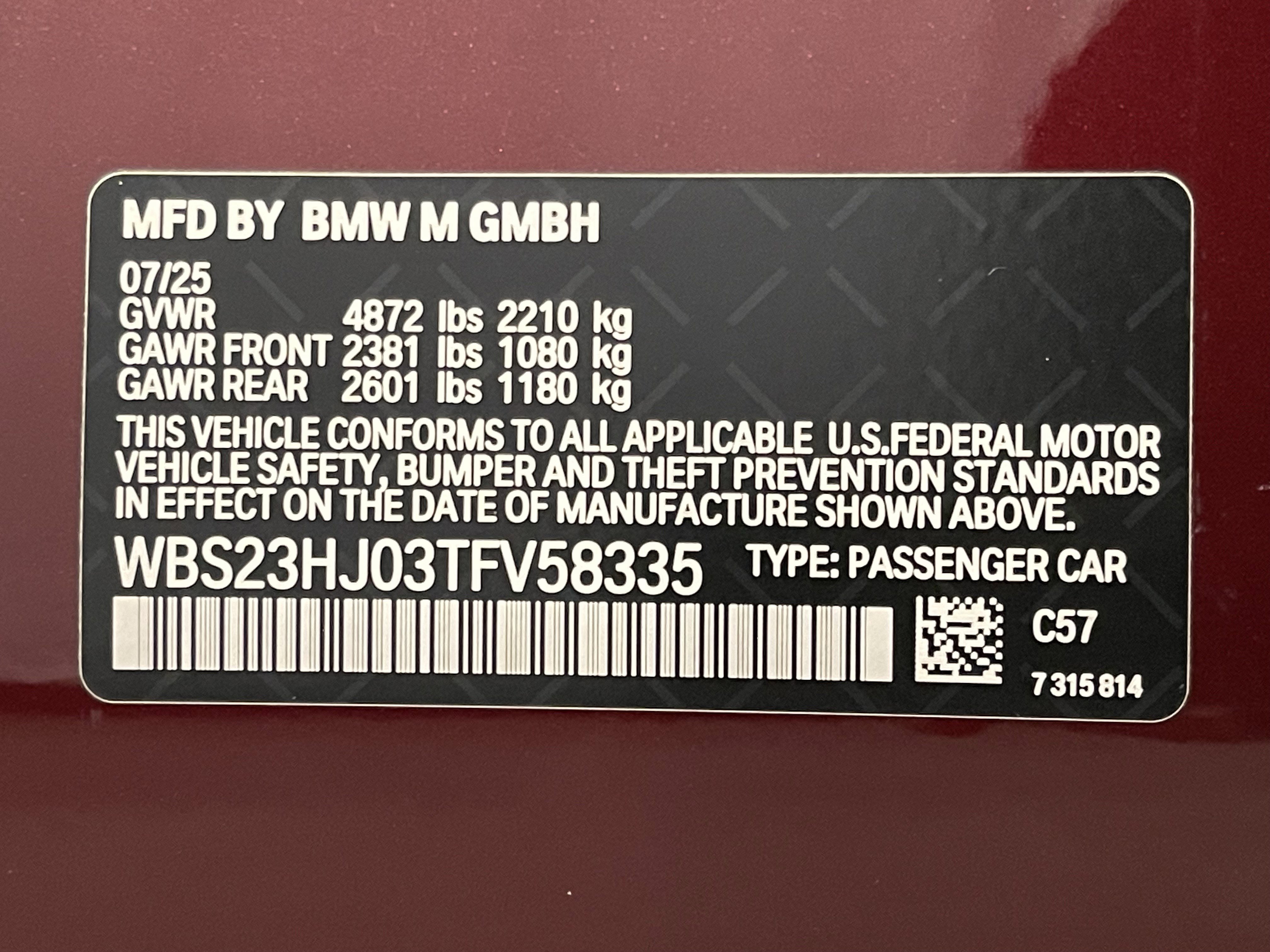 Used 2026 BMW M3 Competition w/ Executive Package RWD image 25