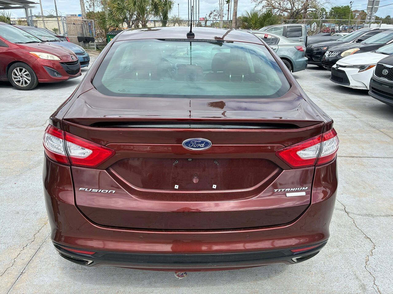Used 2016 Ford Fusion Titanium w/ Terracotta Package FWD image 5