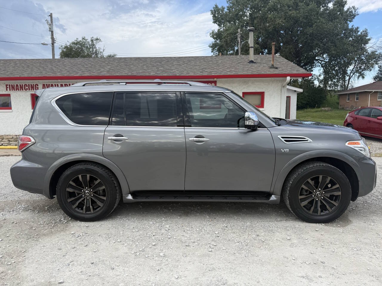 Used 2019 Nissan Armada Platinum w/ Captain's Chairs Package AWD/4WD image 2