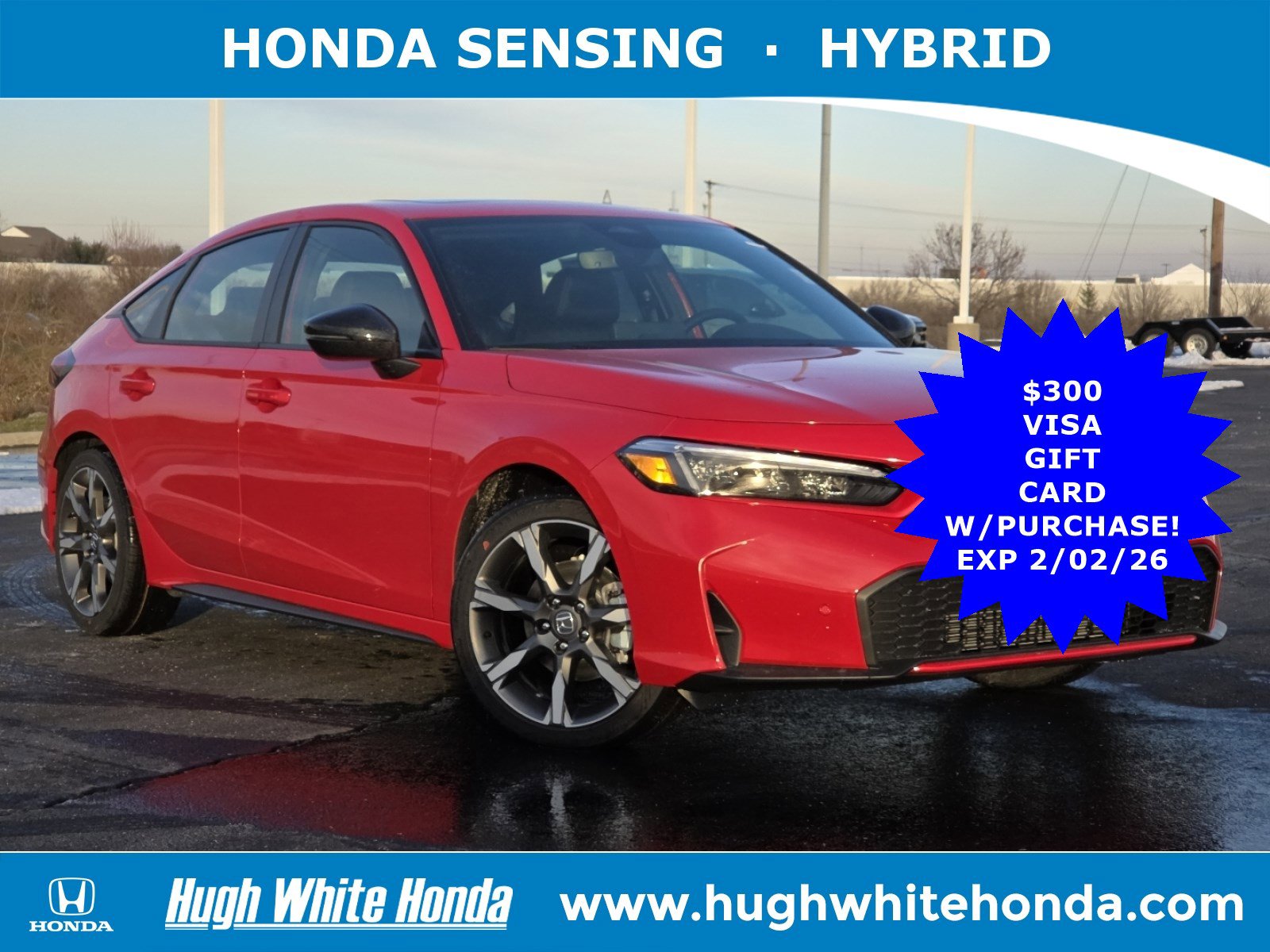 New 2026 Honda Civic Sport Touring