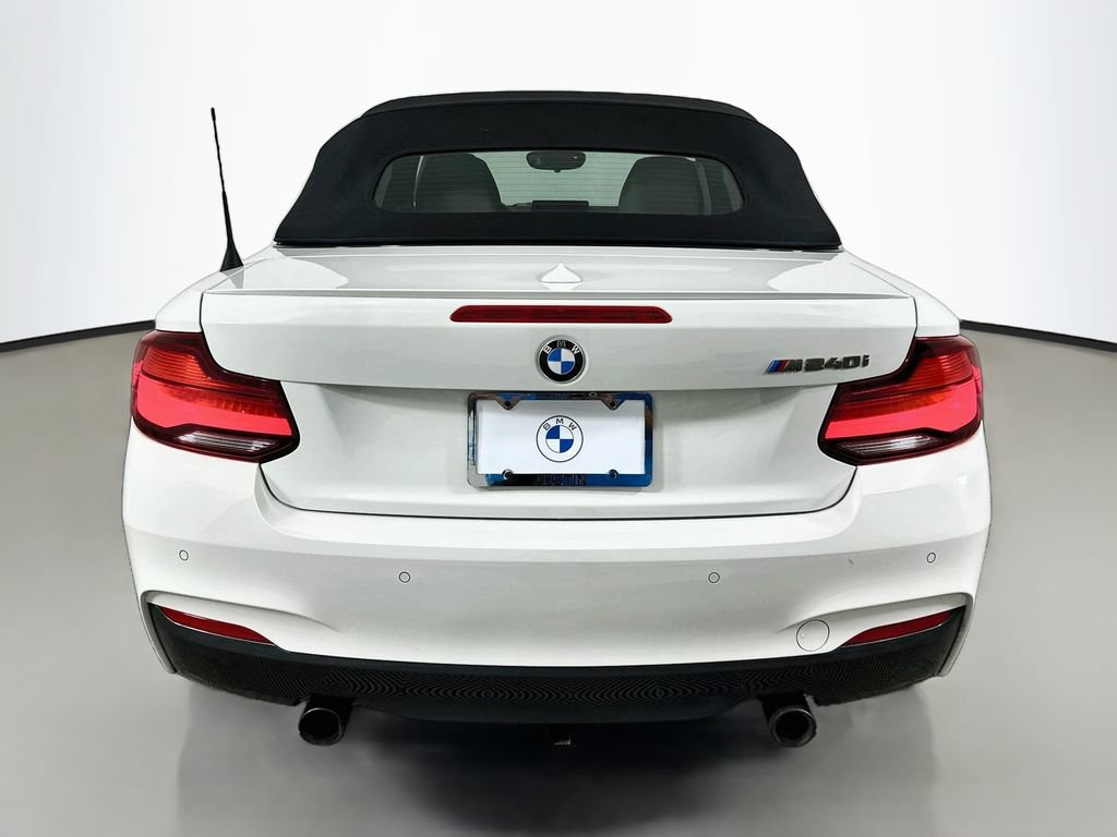 Used 2020 BMW M240i Convertible w/ Premium Package RWD image 6