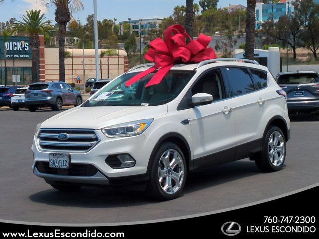 Used 2018 Ford Escape Titanium w/ Ford Safe & Smart Package FWD image 1