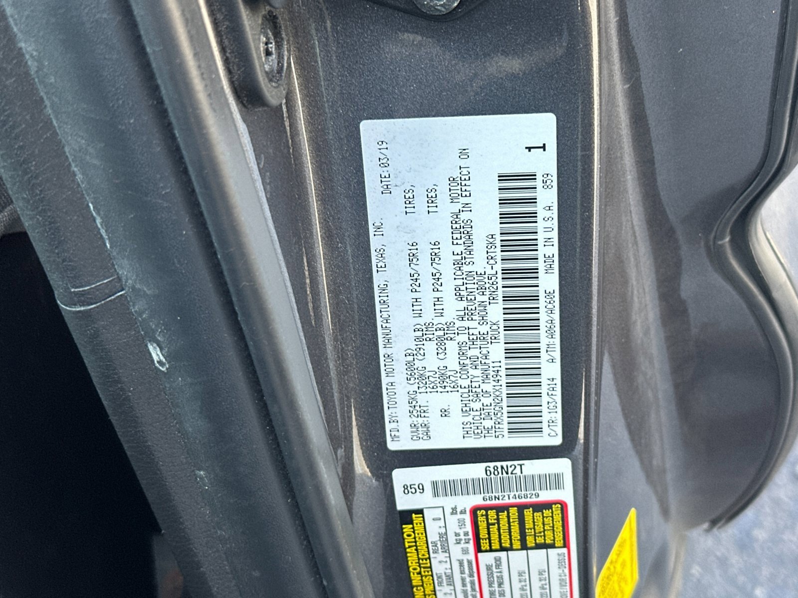 Used 2019 Toyota Tacoma SR image 24