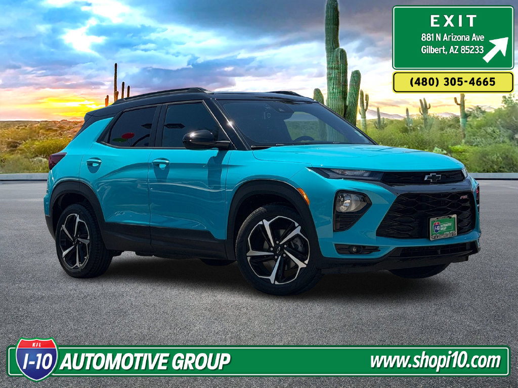 Used 2021 Chevrolet TrailBlazer RS w/ Sun and Liftgate Package FWD image 1