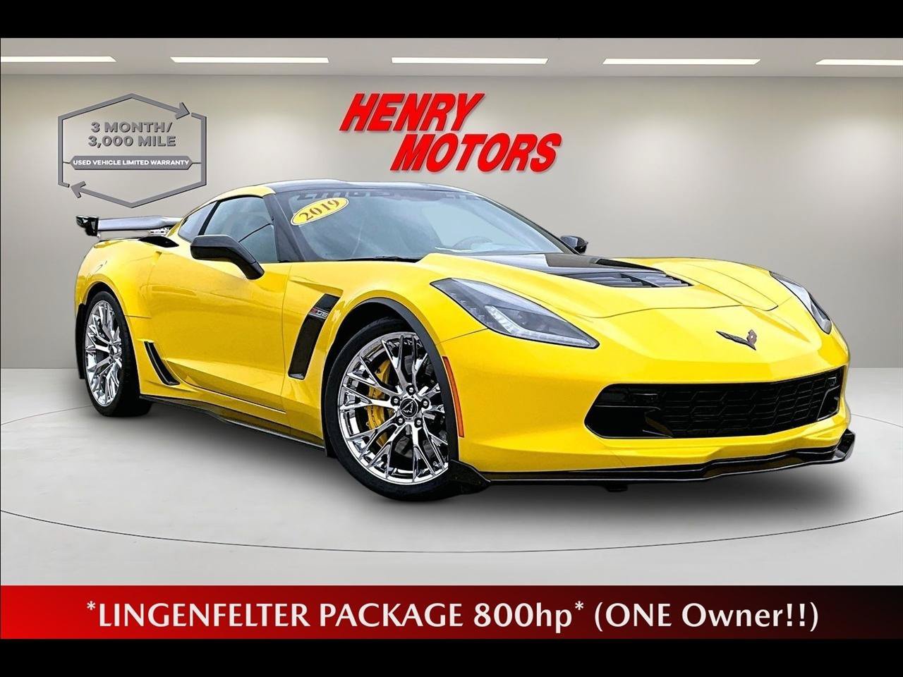 Used 2019 Chevrolet Corvette Z06 RWD image 1