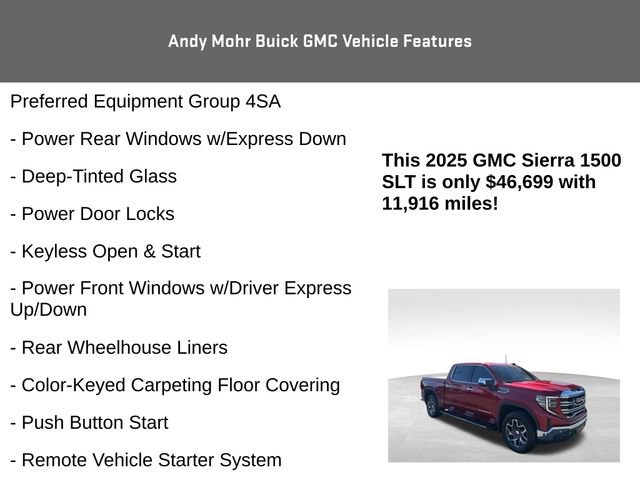 Used 2025 GMC Sierra 1500 SLT w/ SLT Premium Plus Package image 8