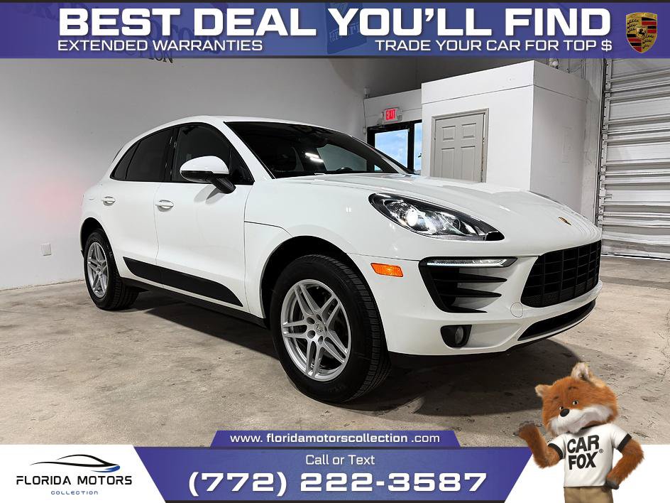 Used 2017 Porsche Macan w/ Driver Memory Package AWD/4WD image 3