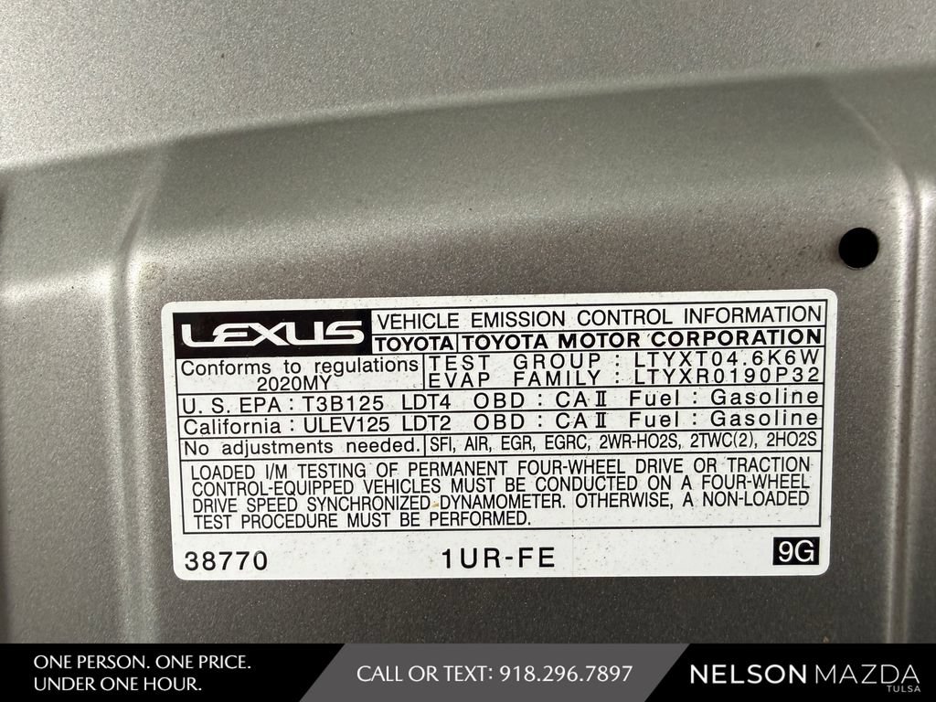 Used 2020 Lexus GX 460 Luxury w/ Luxury Sport Package AWD/4WD image 55