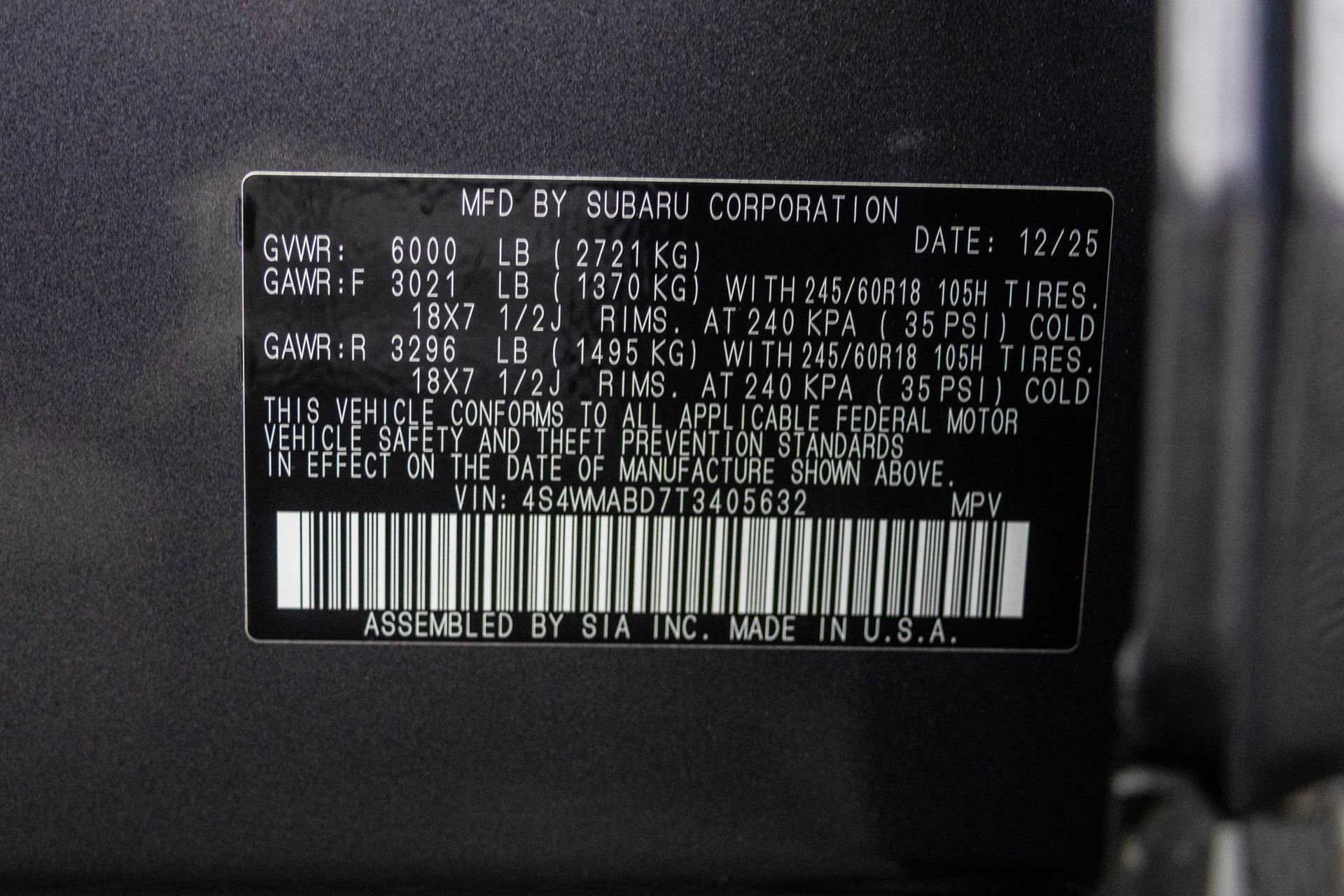 Used 2026 Subaru Ascent Premium AWD/4WD image 55