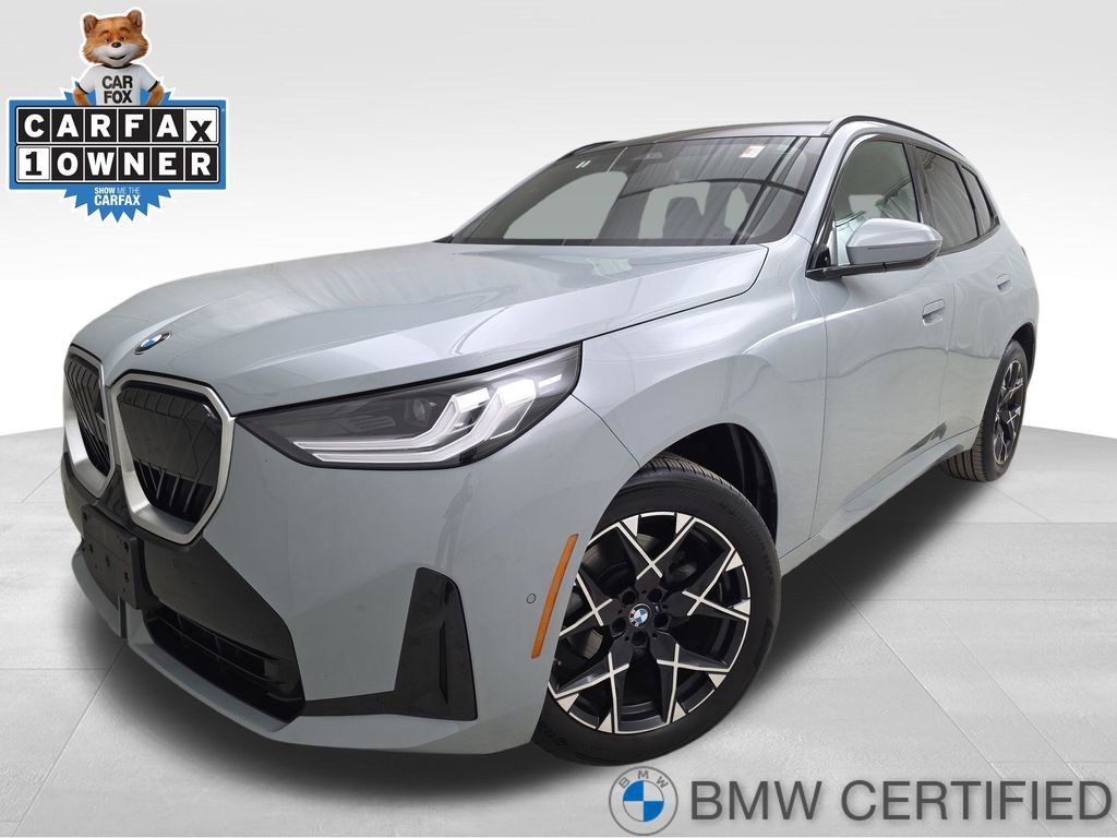 Certified 2025 BMW X3 xDrive30i w/ Premium Package