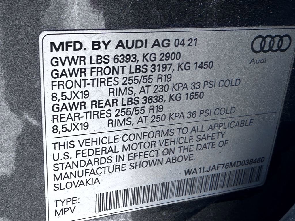 Used 2021 Audi Q7 2.0T Premium Plus w/ Premium Plus Package image 27