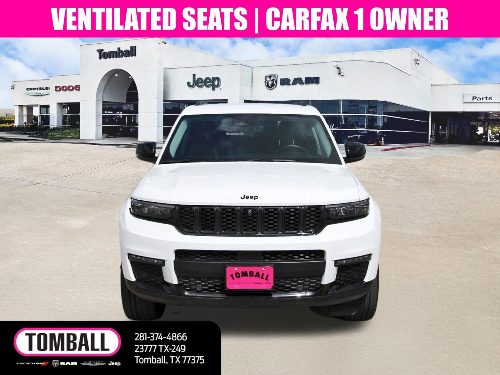 Used 2022 Jeep Grand Cherokee L Limited w/ Luxury Tech Group II image 2