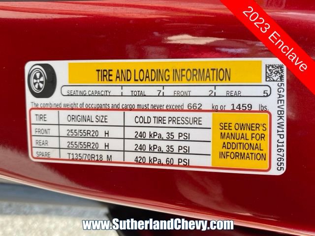 Used 2023 Buick Enclave Premium w/ Experience Buick Package AWD/4WD image 55