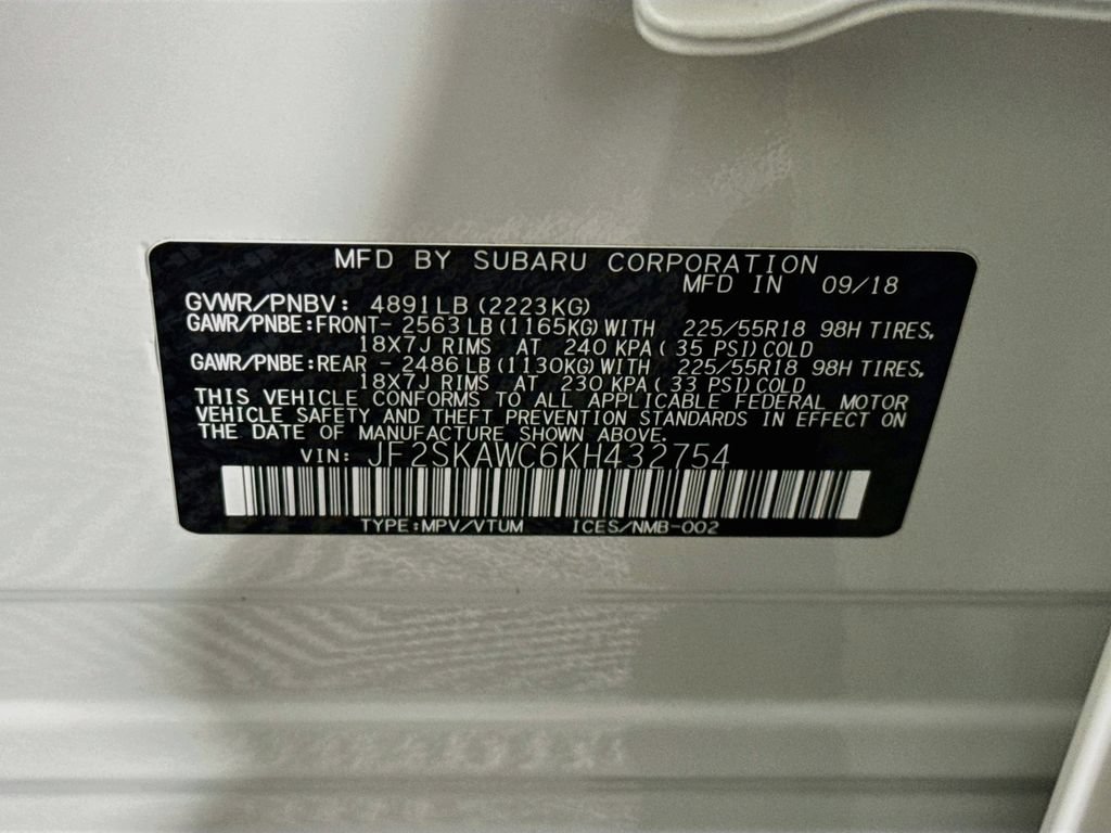 Used 2019 Subaru Forester Touring AWD/4WD image 39