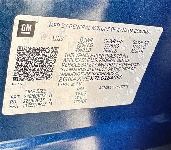 Used 2020 Chevrolet Equinox LT AWD/4WD image 22