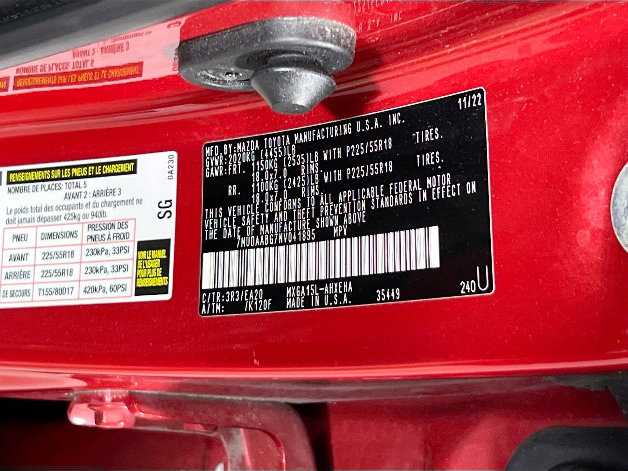 Used 2022 Toyota Corolla Cross XLE w/ Convenience Package AWD/4WD image 31