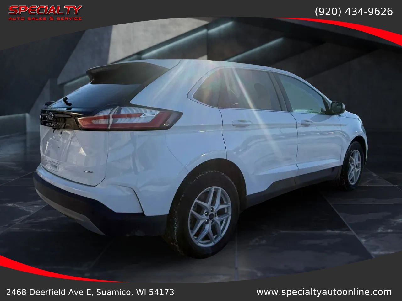 Used 2021 Ford Edge SEL w/ Cargo Accessory Package image 9
