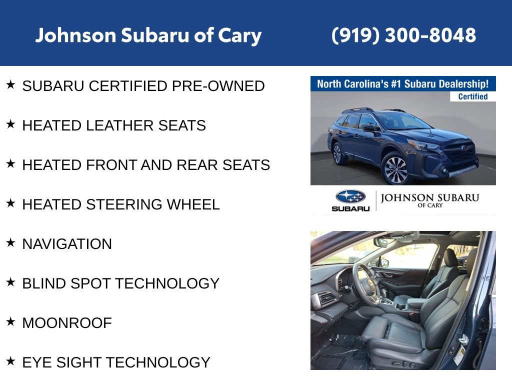 Certified 2025 Subaru Outback Limited AWD/4WD image 6