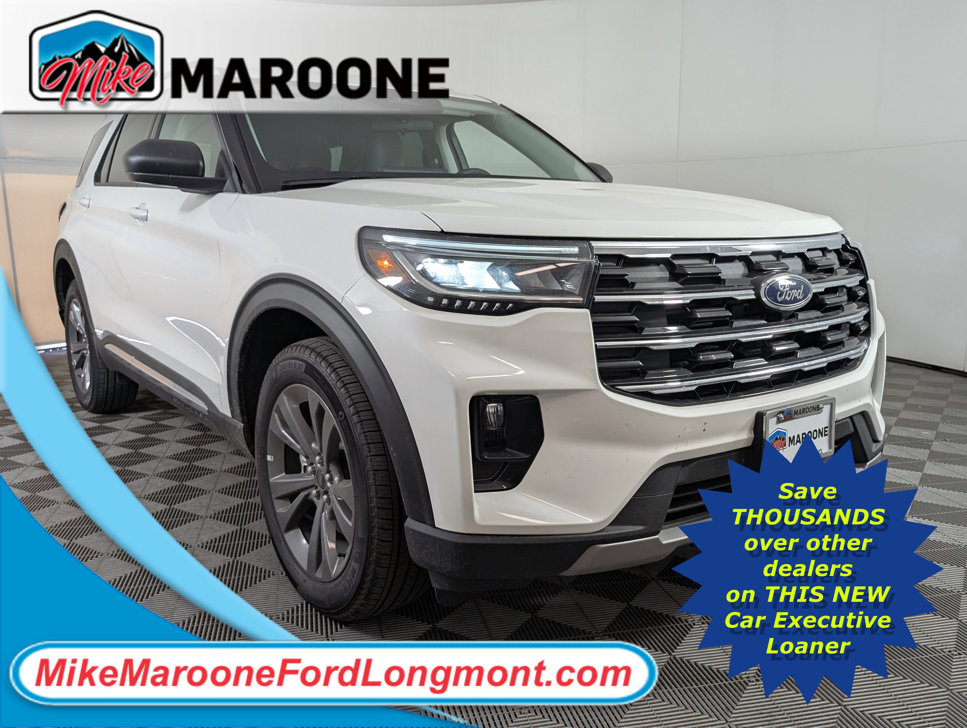 New 2025 Ford Explorer Active w/ Active Comfort Package