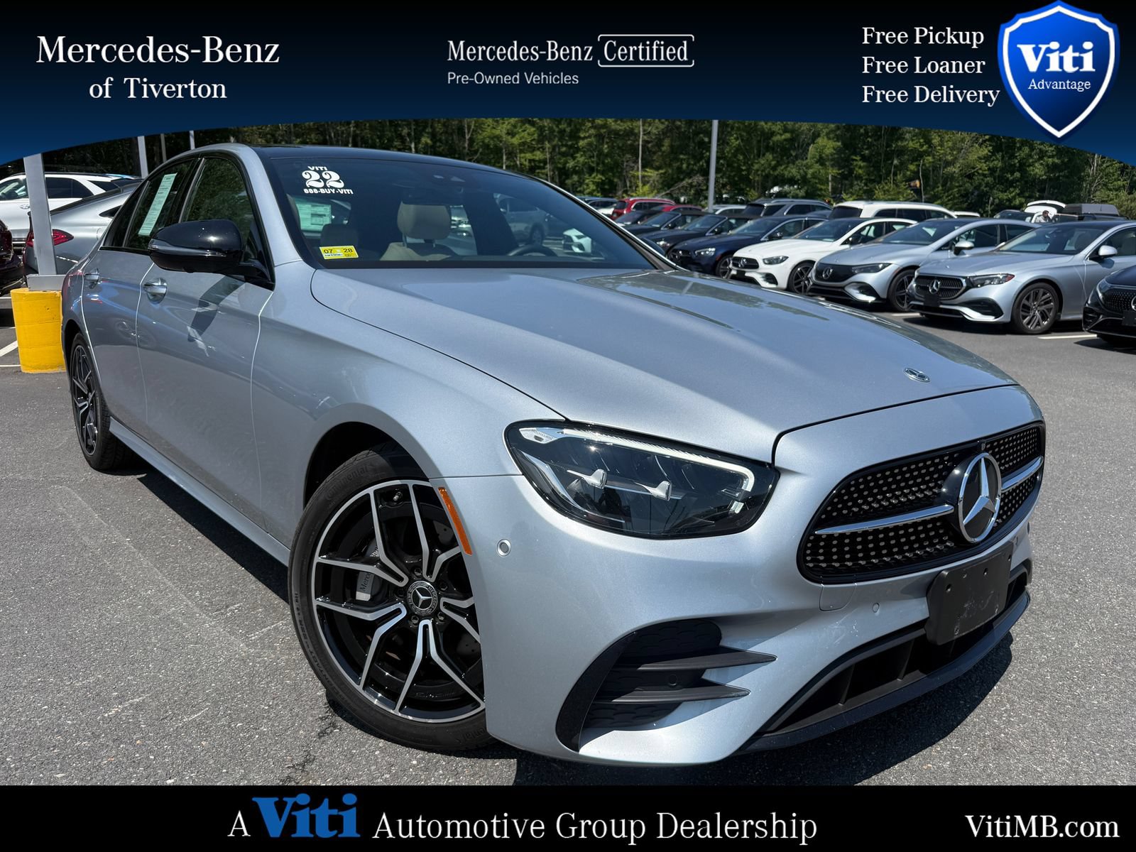 Certified 2022 Mercedes-Benz E 450 4MATIC Sedan
