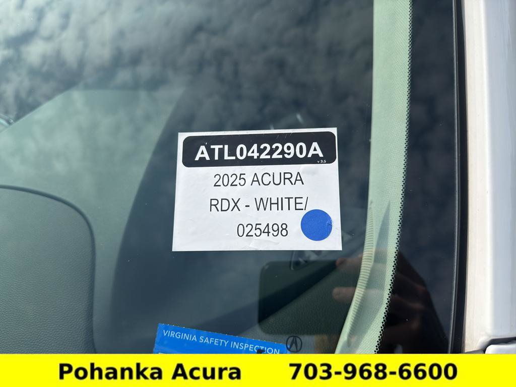 Certified 2025 Acura RDX SH-AWD w/ Technology Package image 35