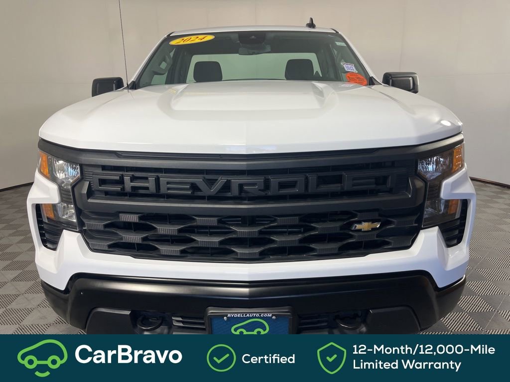 Certified 2024 Chevrolet Silverado 1500 W/T w/ Trailering Package AWD/4WD image 11