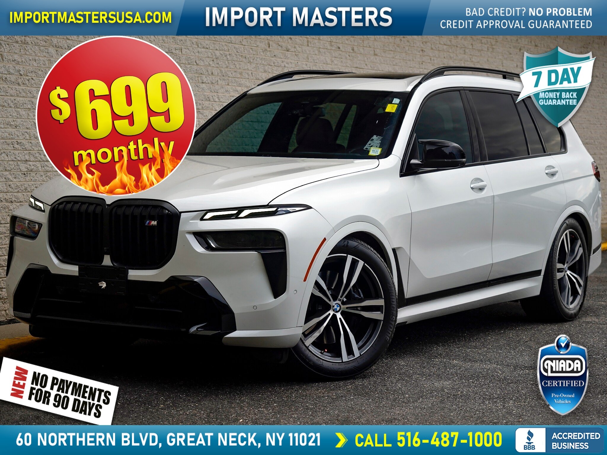 Used 2024 BMW X7 M60i w/ Executive Package