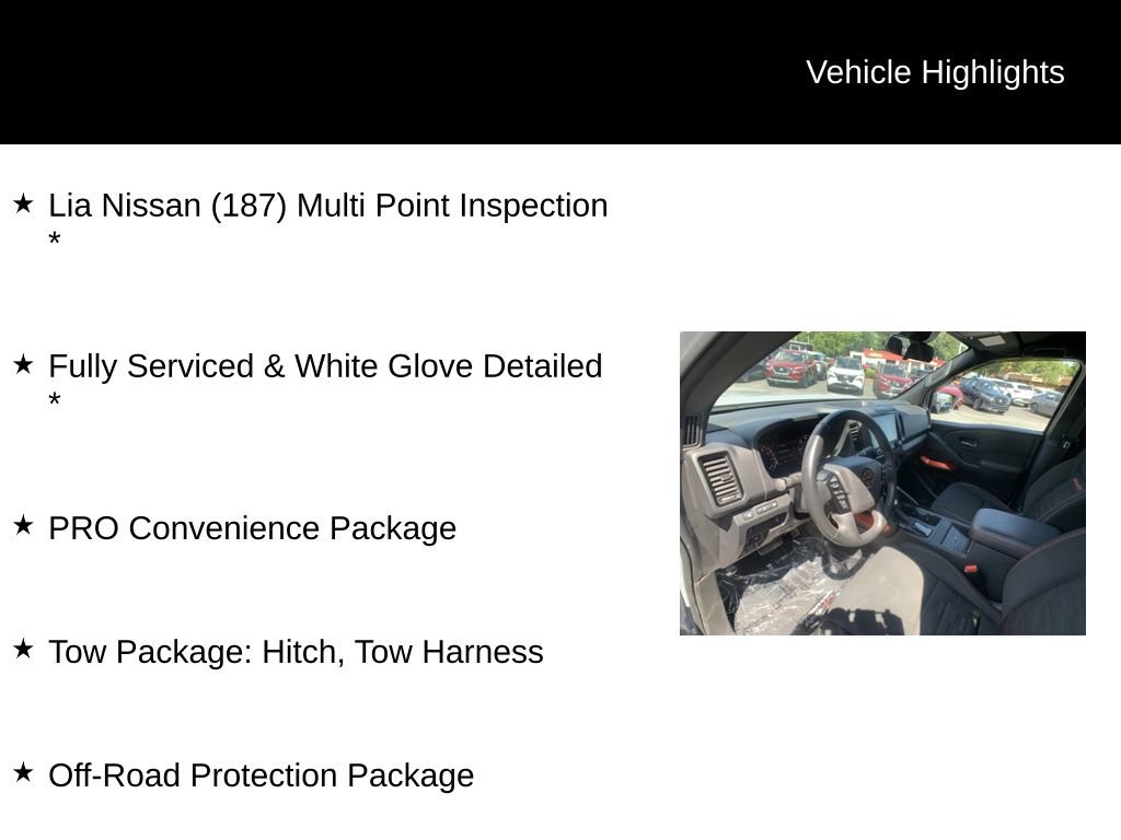 Used 2023 Nissan Frontier PRO-4X w/ Pro Convenience Package AWD/4WD image 11