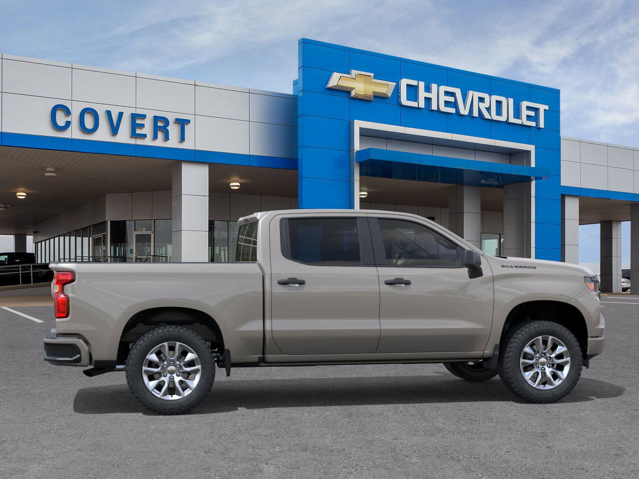 New 2026 Chevrolet Silverado 1500 Custom w/ LPO, Dark Essentials Package RWD image 5