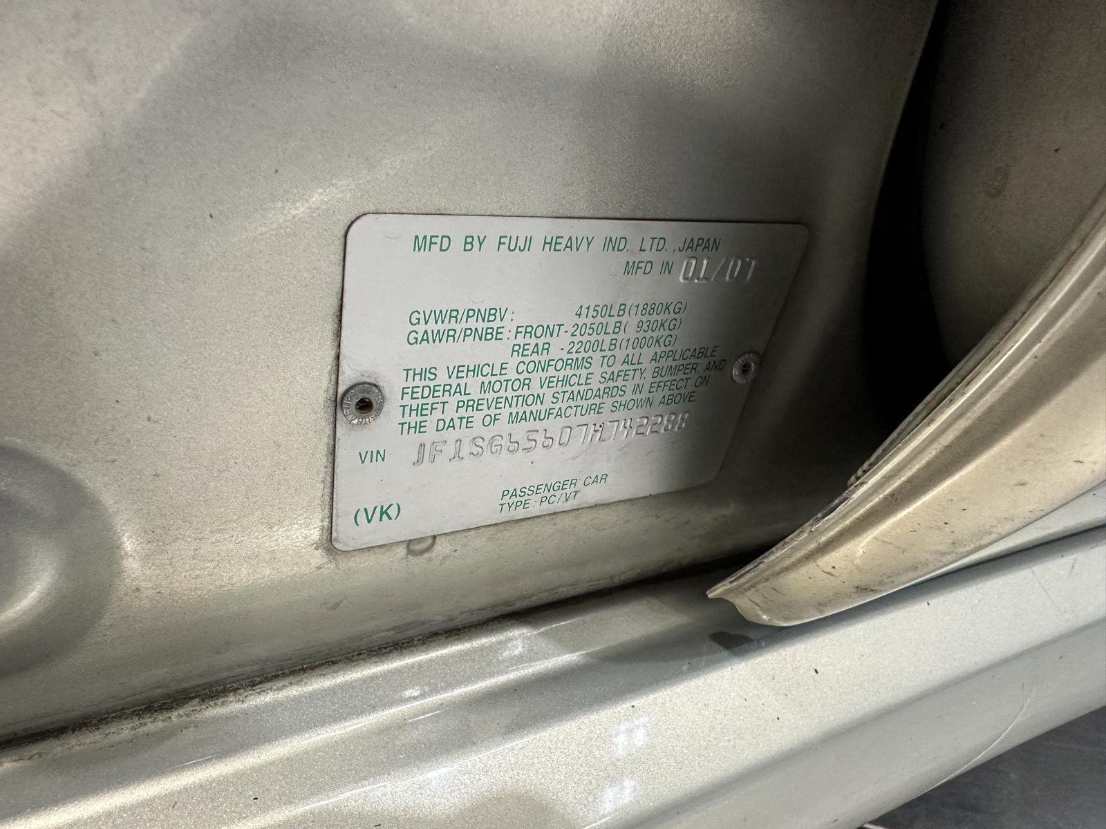 Used 2007 Subaru Forester 2.5X w/ Popular Equipment Group 1G image 15