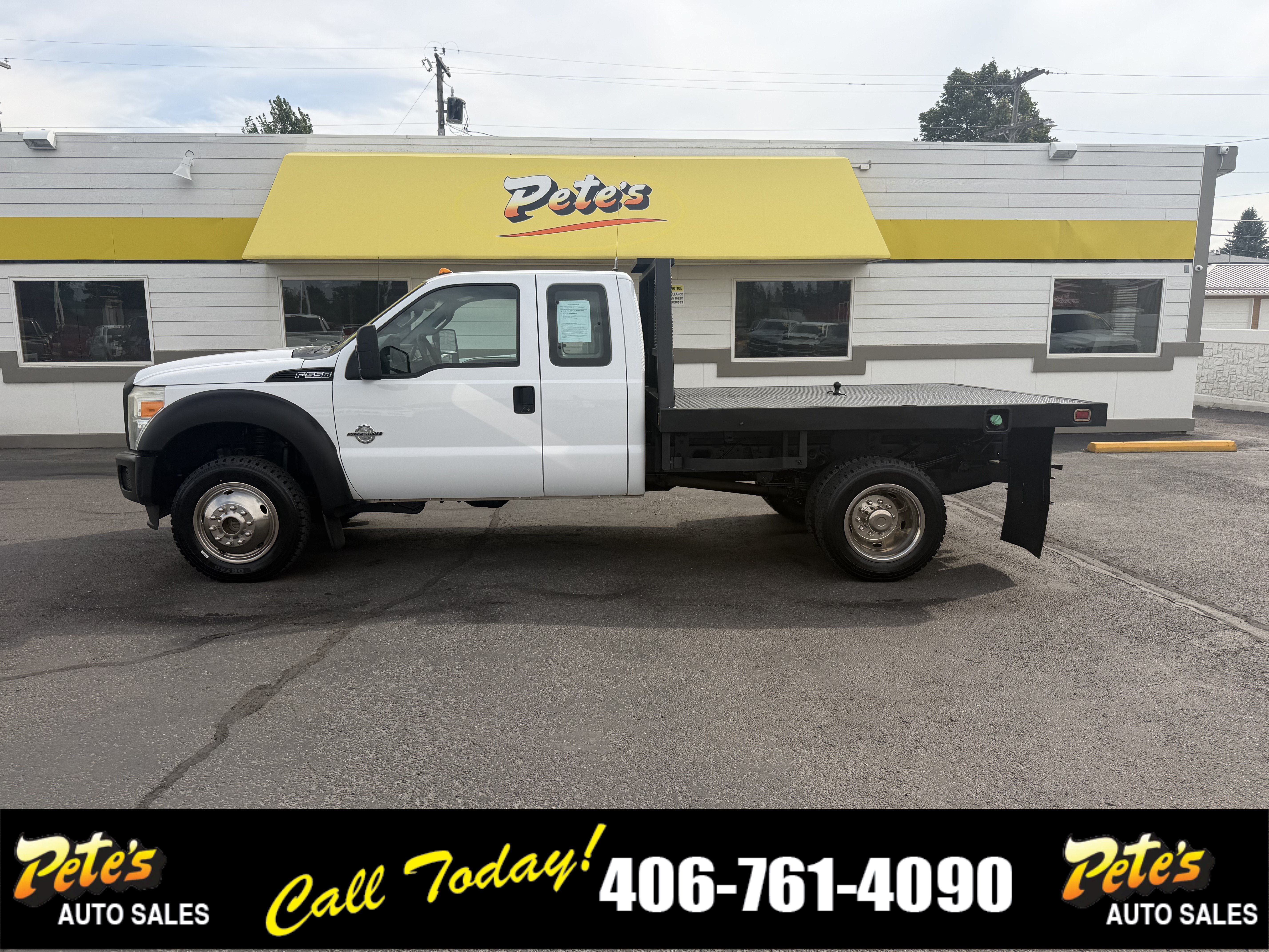 Used 2011 Ford F550 4x4 SuperCab Super Duty w/ Payload Upgrade Pkg