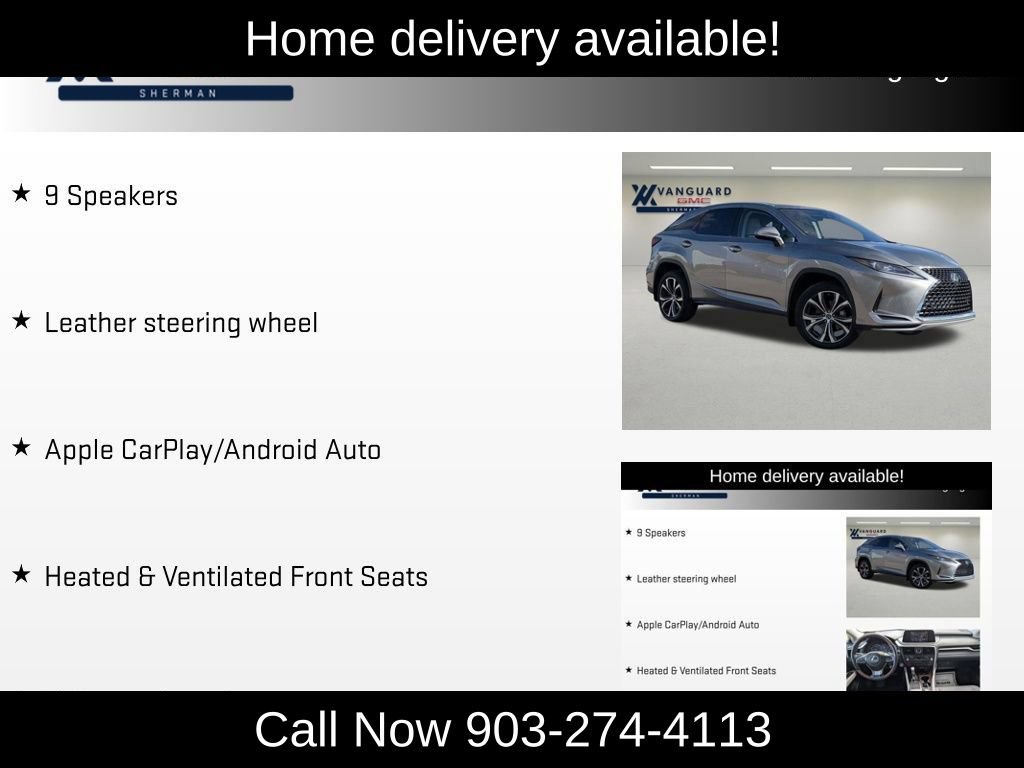Used 2020 Lexus RX 350 AWD w/ Premium Package image 6