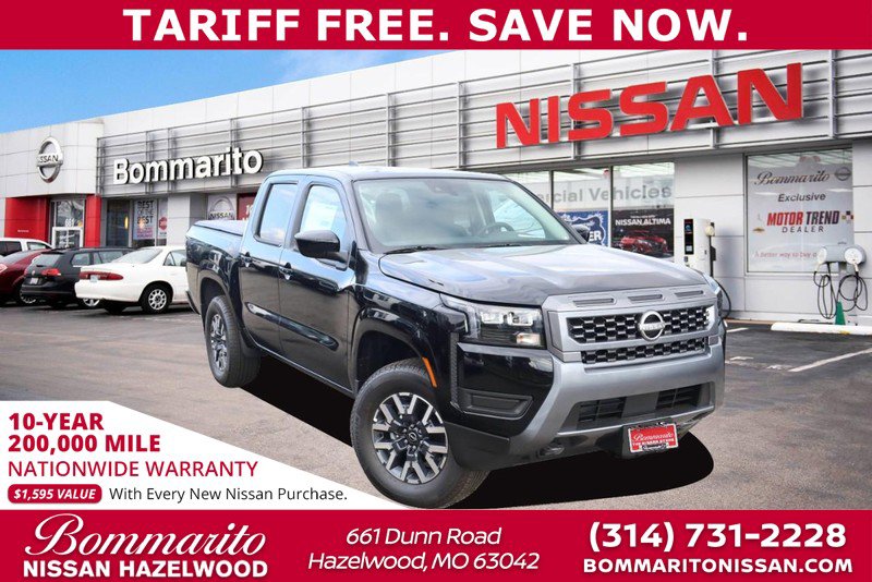 New 2026 Nissan Frontier SV w/ SV Convenience Package