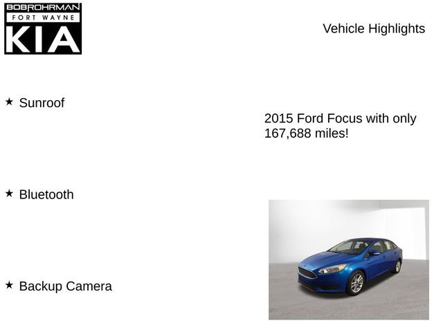 Used 2015 Ford Focus SE image 8