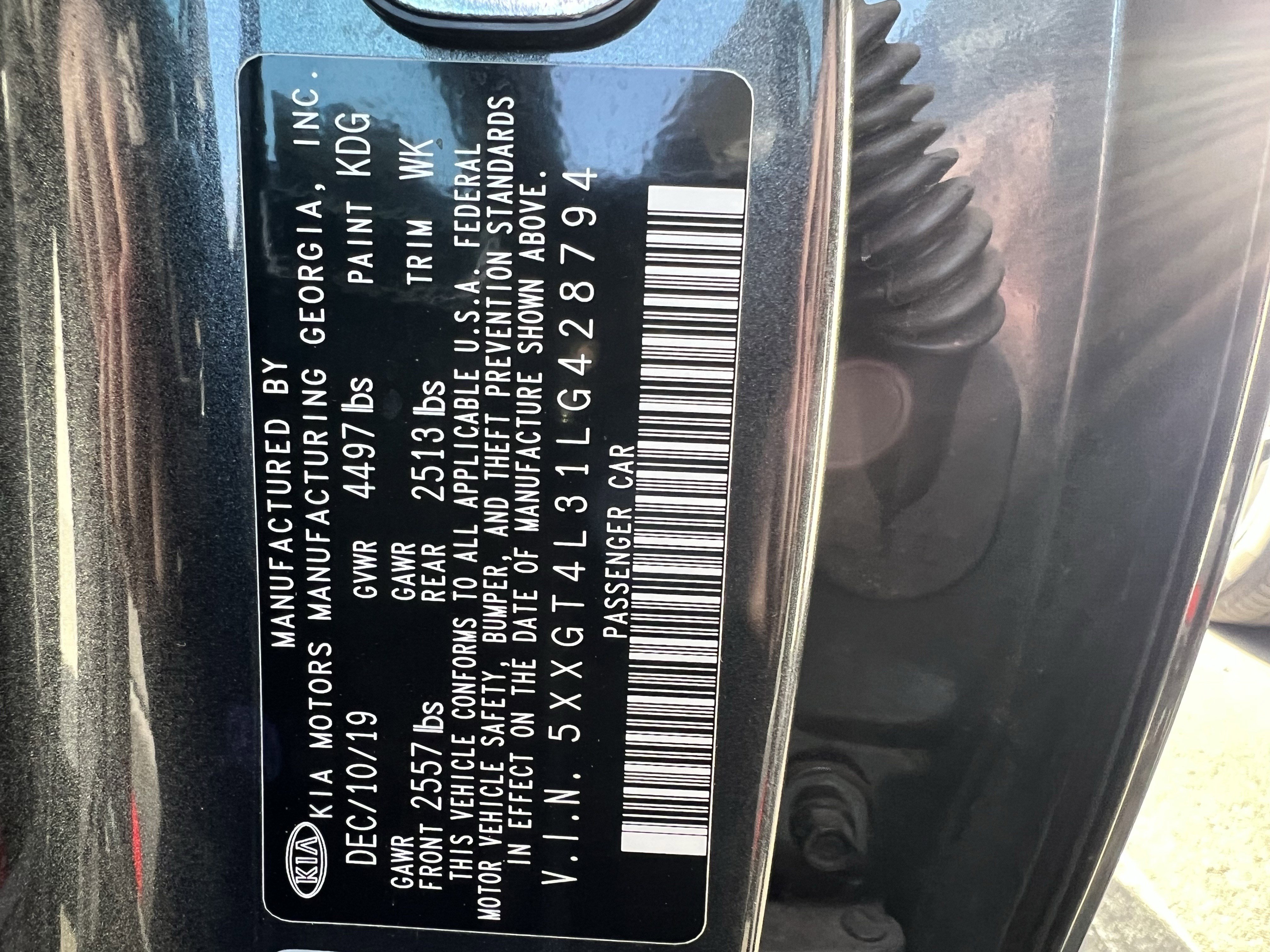 Used 2020 Kia Optima SE image 37