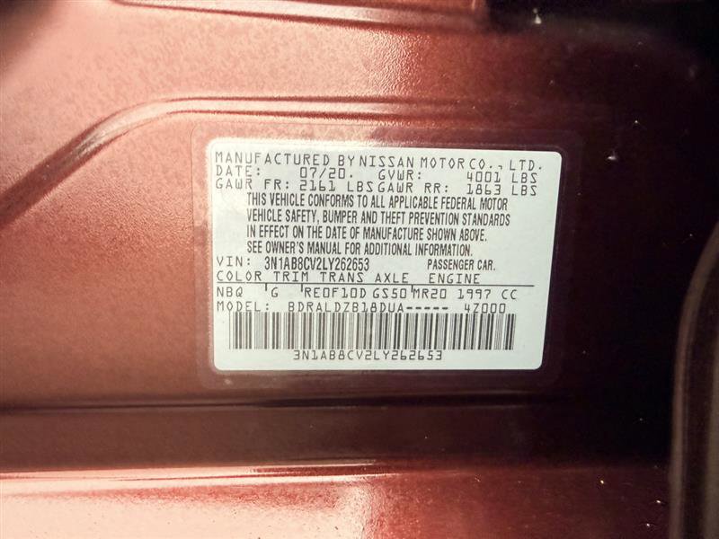 Used 2020 Nissan Sentra SV FWD image 33