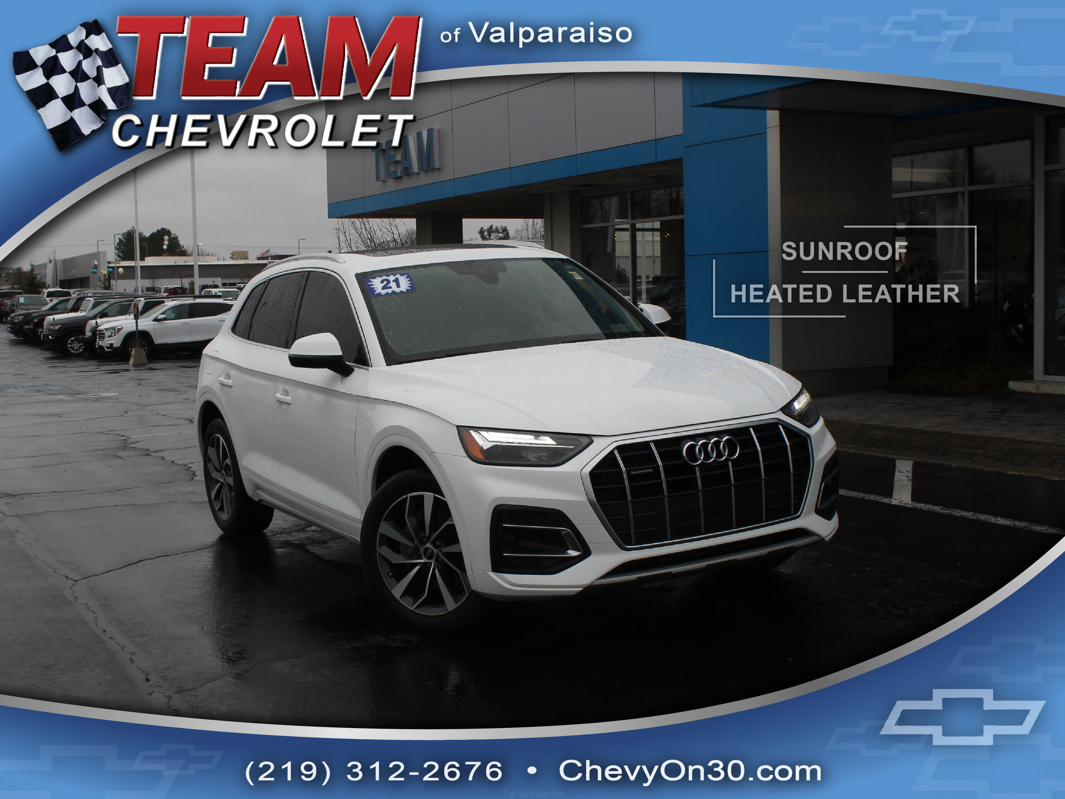 Used 2021 Audi Q5 Premium Plus w/ Premium Plus Package image 1