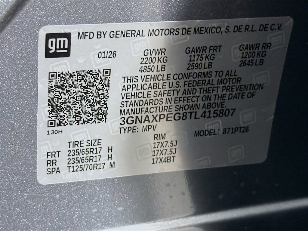 New 2026 Chevrolet Equinox LT image 32