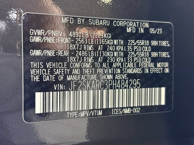 Certified 2023 Subaru Forester Touring AWD/4WD image 36