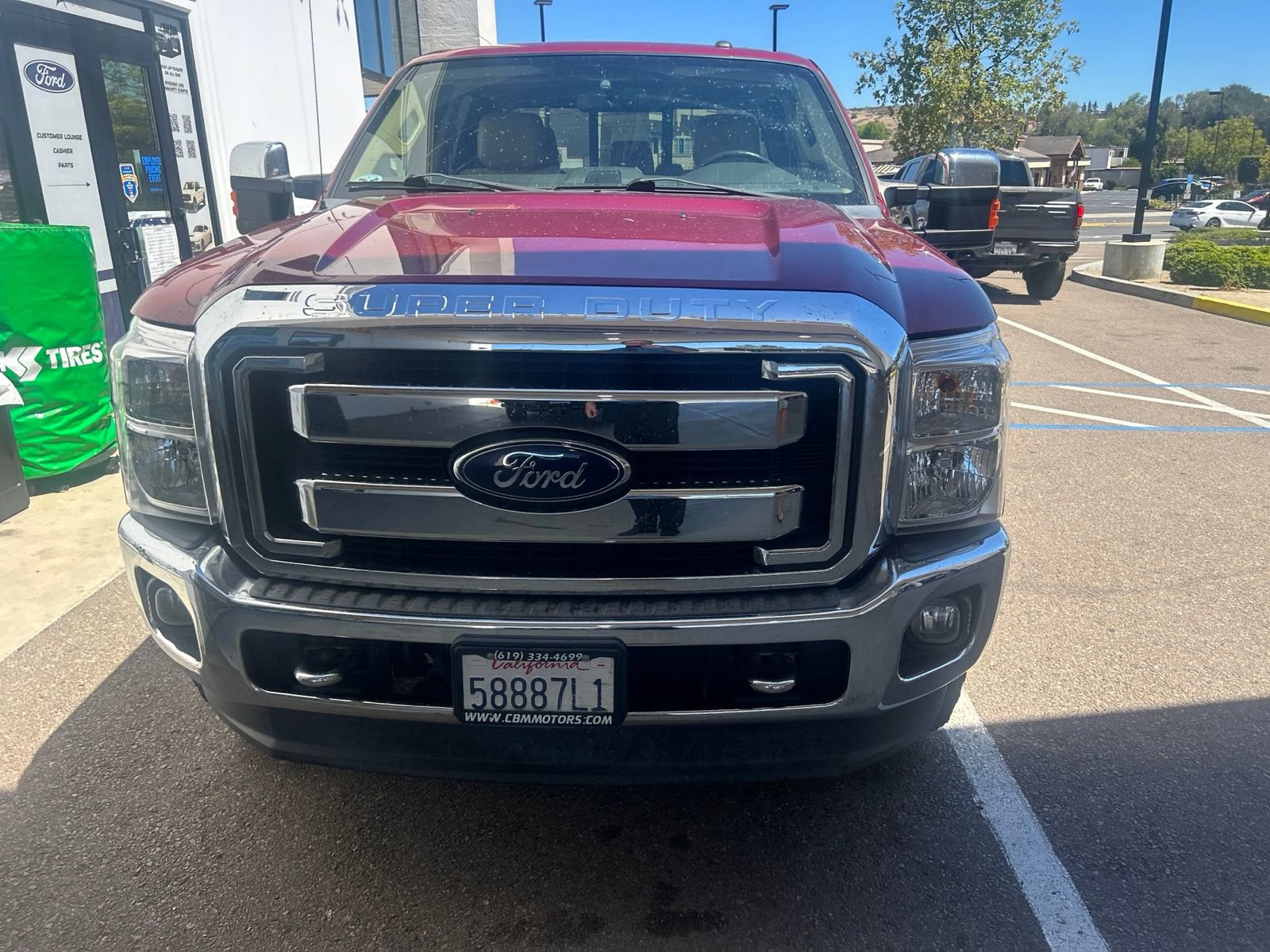 Used 2016 Ford F250 Lariat w/ Chrome Package AWD/4WD image 16
