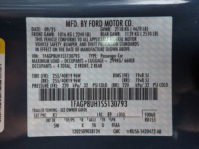 Certified 2025 Ford Mustang Premium RWD image 21