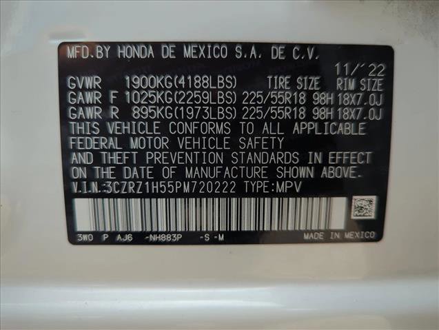 Certified 2023 Honda HR-V Sport image 26