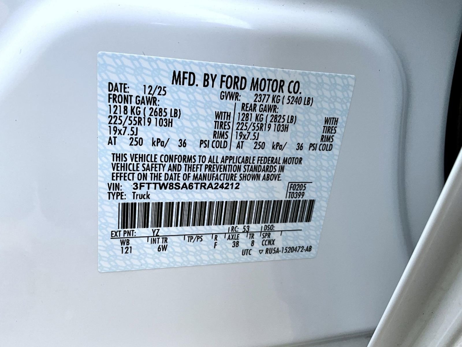 Used 2026 Ford Maverick Lariat w/ Black Appearance Package image 25